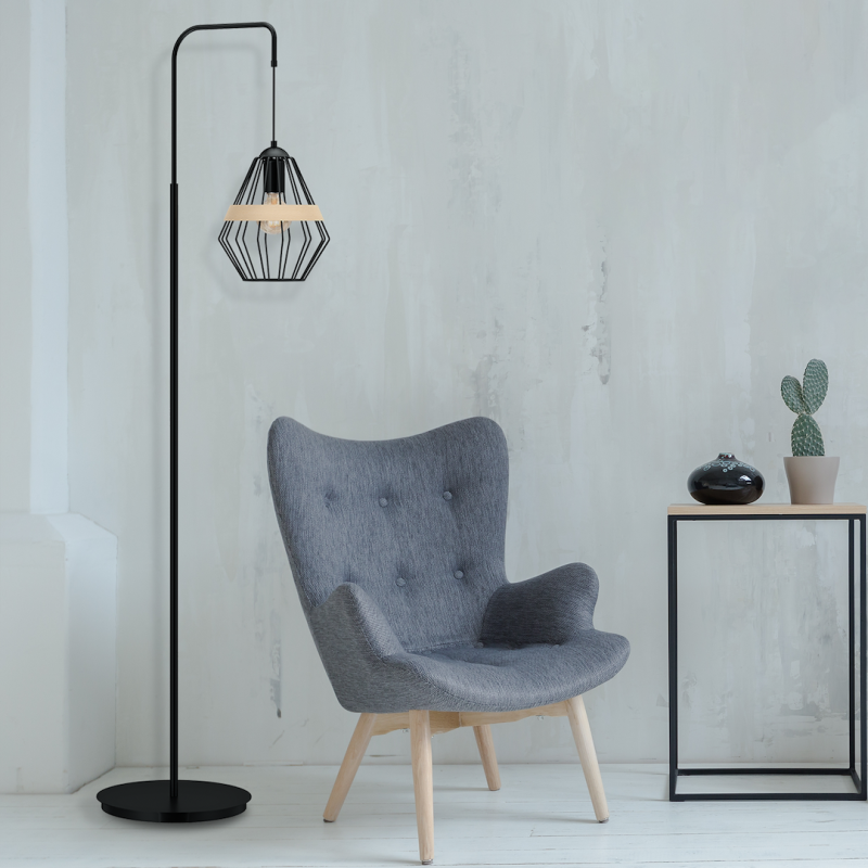 CLIFF BLACK floor lamp 1xE27 CLIFF BLACK floor lamp 1xE27