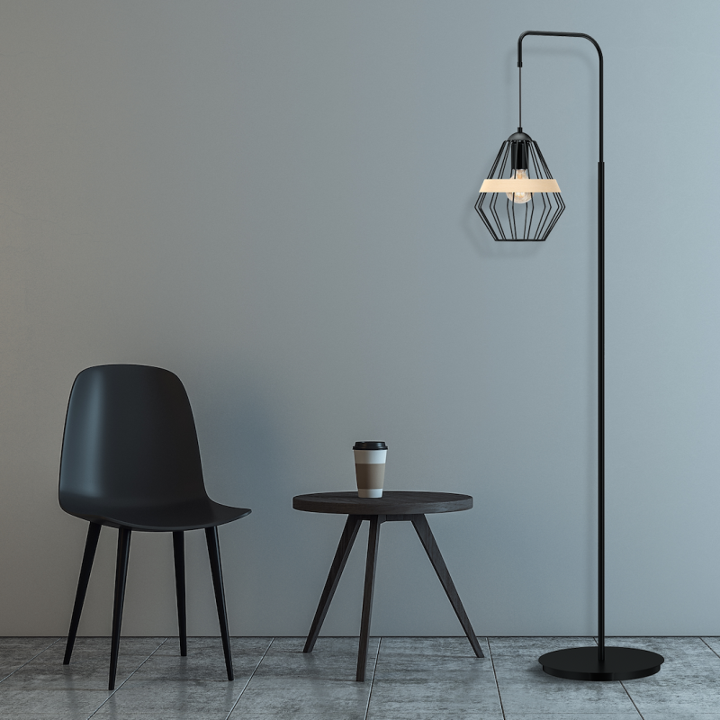 CLIFF BLACK floor lamp 1xE27 CLIFF BLACK floor lamp 1xE27