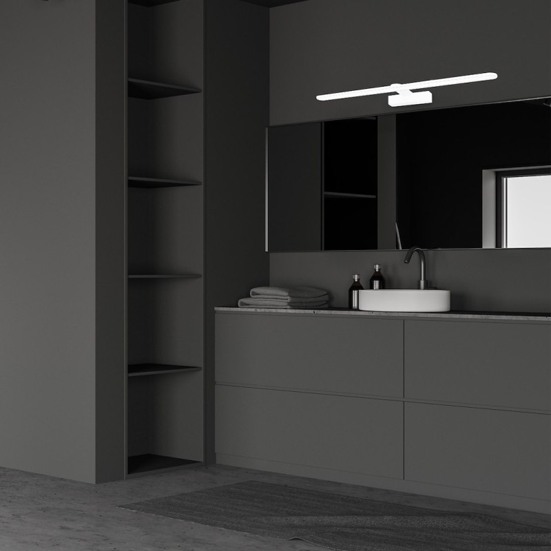 Aplique de pared Splash 60cm 12W LED Blanco Aplique de pared Splash 60cm 12W LED Blanco