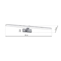 SPLASH CHROME Wall Light 80cm 16W LED SPLASH CHROME Wall Light 80cm 16W LED