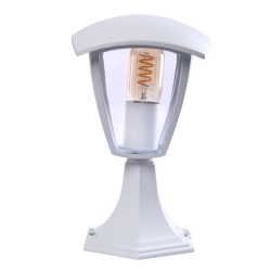 Stehlampe für den Garten Fox 1xE27 Klein Weiß