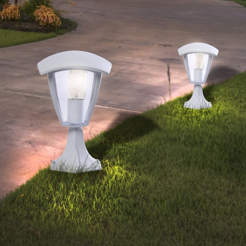 Fox Standing Garden Lamp 1xE27 Small White Fox Standing Garden Lamp 1xE27 Small White