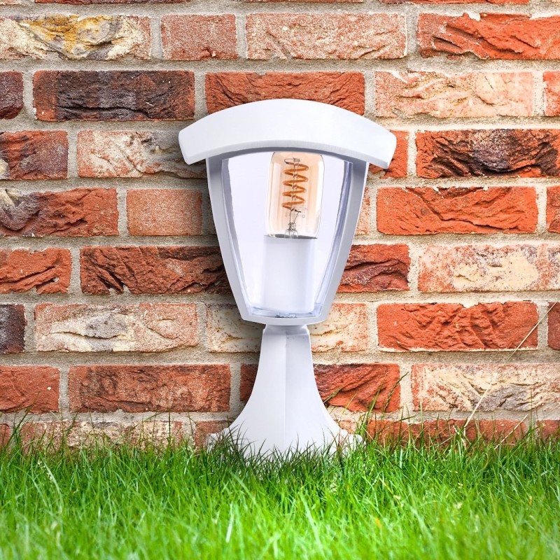 Fox Standing Garden Lamp 1xE27 Small White Fox Standing Garden Lamp 1xE27 Small White