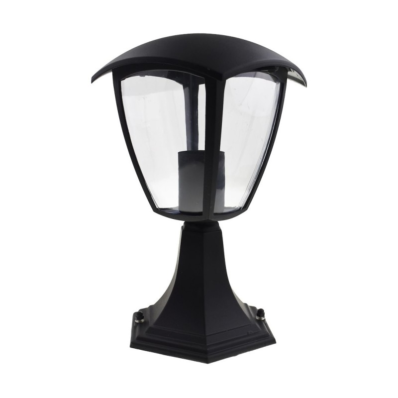 Standing garden lamp FOX BLACK 1xE27 Small