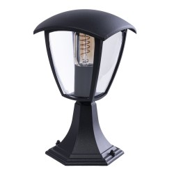 FOX BLACK Standing Garden Lamp Small 1xE27 FOX BLACK Standing Garden Lamp Small 1xE27