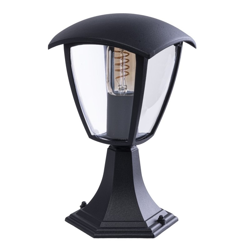 Standing garden lamp FOX BLACK 1xE27 Small Standing garden lamp FOX BLACK 1xE27 Small