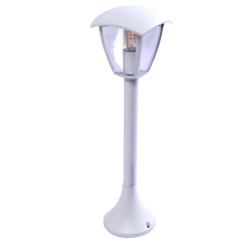 Large White Standing Garden Lamp Fox 1xE27 Large White Standing Garden Lamp Fox 1xE27