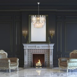 ASPEN CHROME Chandelier 6xE14 ASPEN CHROME Chandelier 6xE14