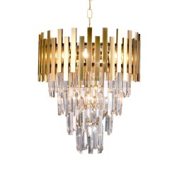 Żyrandol ASPEN II GOLD 9xE14 Żyrandol ASPEN II GOLD 9xE14
