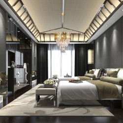 Żyrandol ASPEN II GOLD 9xE14 Żyrandol ASPEN II GOLD 9xE14