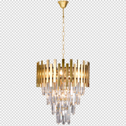 Żyrandol ASPEN II GOLD 9xE14 Żyrandol ASPEN II GOLD 9xE14