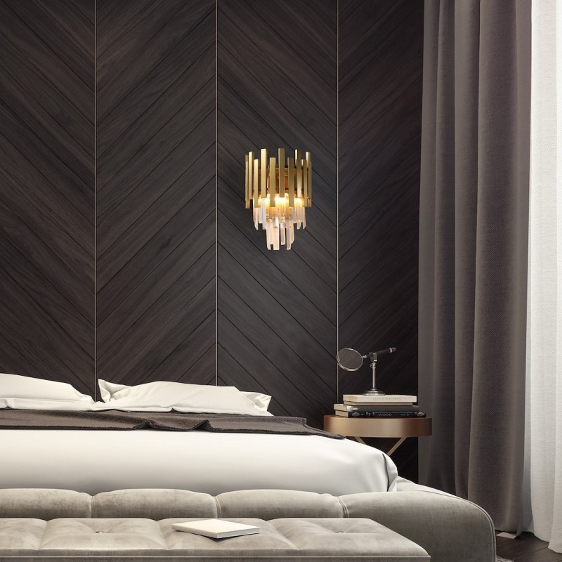 ASPEN GOLD Wall Lamp 2xE14 ASPEN GOLD Wall Lamp 2xE14