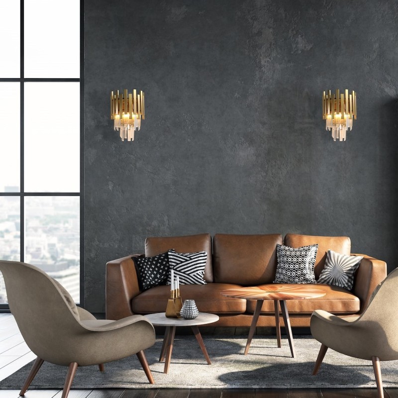 ASPEN GOLD Wall Lamp 2xE14 ASPEN GOLD Wall Lamp 2xE14