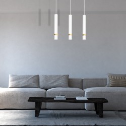 Lampa wisząca Joker 3xGU10 Biały/Złoty