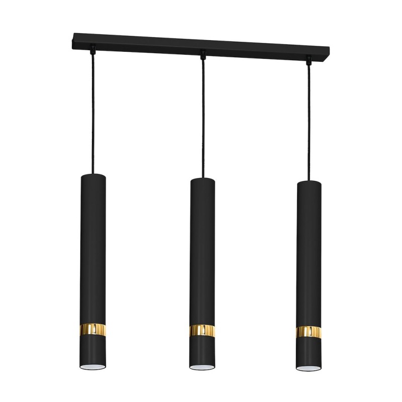 Підвісний світильник JOKER BLACK/GOLD 3xGU10