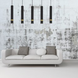 JOKER BLACK/GOLD Pendant Lamp 5xGU10