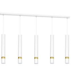 Pendant lamp Joker 5xGU10 White/Gold