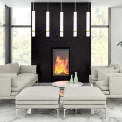 Lampa wisząca Joker 5xGU10 Biały/Złoty