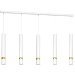 Pendant lamp Joker 5xGU10 White/Gold