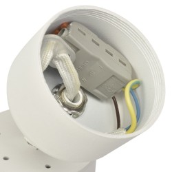Mica Spot Fixture White 1xGU10 Mica Spot Fixture White 1xGU10
