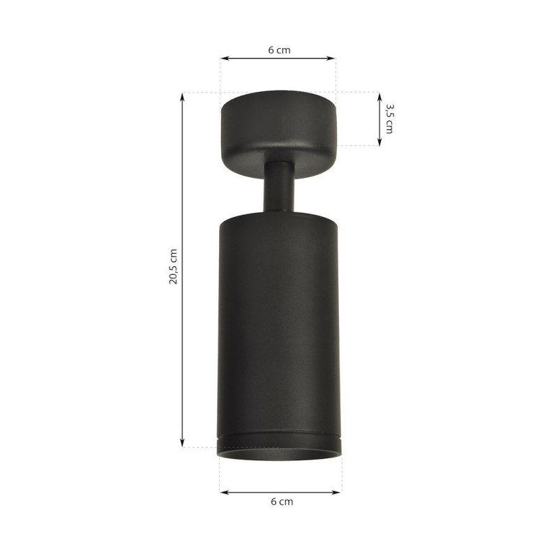 Oprawa Mica Spot Czarny 1xGU10 Oprawa Mica Spot Czarny 1xGU10