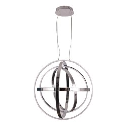 Lámpara colgante COPERNICUS CHROME 180W LED