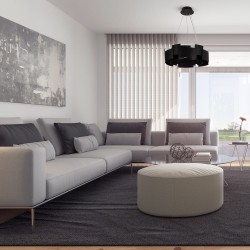 TORINO BLACK 24W LED pendant lamp TORINO BLACK 24W LED pendant lamp