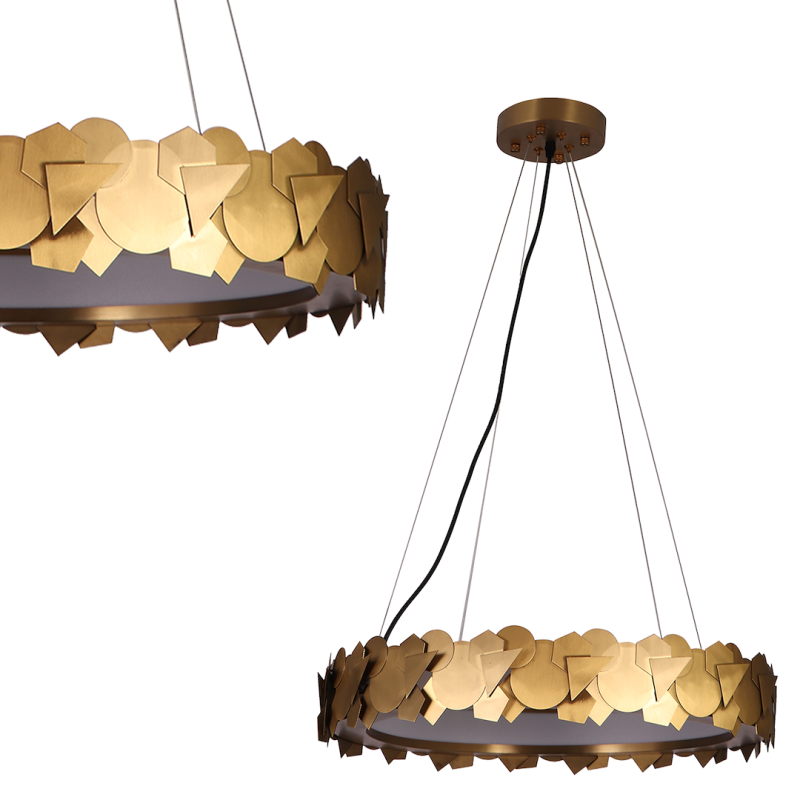 Lámpara colgante SOHO GOLD 24W LED