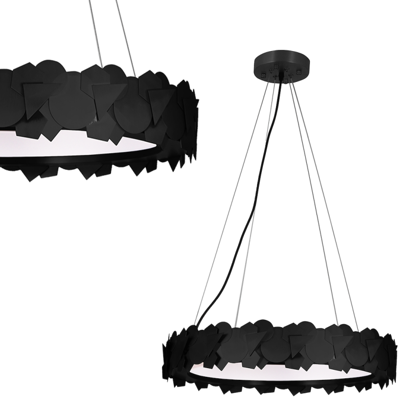 Lámpara colgante SOHO BLACK 24W LED