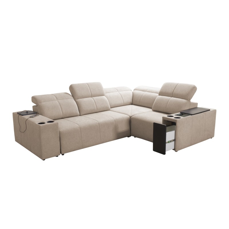 Ecksofa Milano II mit Schlaffunktion – Gewebe, Verita 28 Verita 09 Ecksofa Milano II mit Schlaffunktion – Gewebe, Verita 28 Verita 09