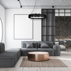 SOHO BLACK 24W LED pendant lamp SOHO BLACK 24W LED pendant lamp