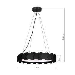 Lampa wisząca SOHO BLACK 24W LED Lampa wisząca SOHO BLACK 24W LED