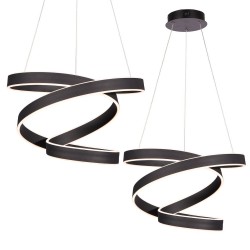 ANDROMEDA BLACK 100W LED Pendant Lamp