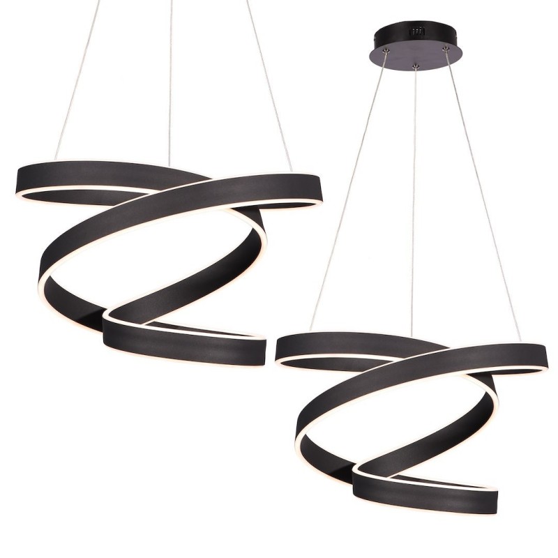Lámpara colgante ANDROMEDA BLACK 100W LED Lámpara colgante ANDROMEDA BLACK 100W LED