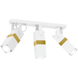 Vidar Ceiling Lamp 3xGU10 White/Gold