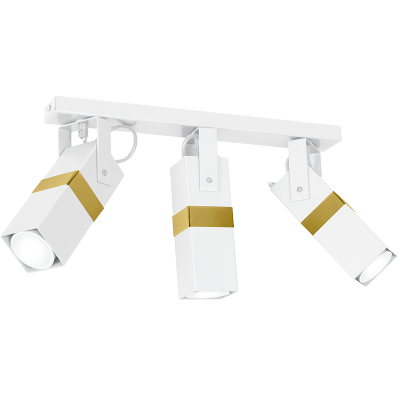 Vidar Ceiling Lamp 3xGU10 White/Gold