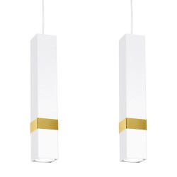 Vidar Pendant Lamp 3xGU10 White/Gold