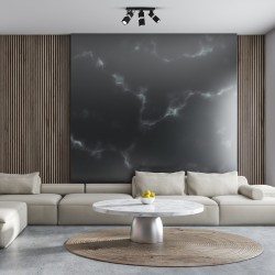 VIDAR BLACK/CHROME Ceiling Lamp 3xGU10