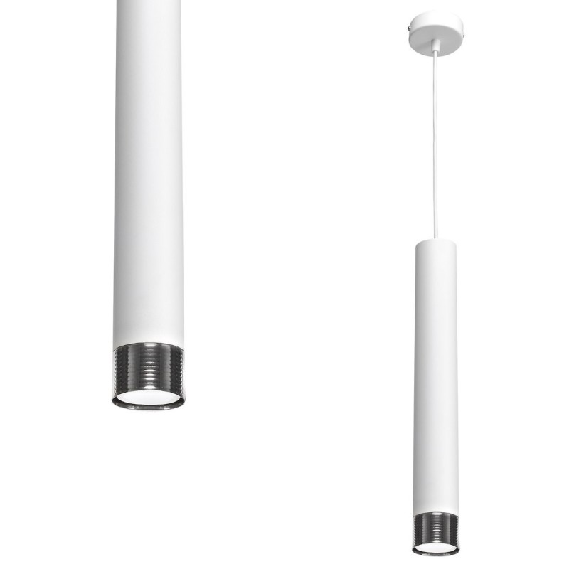 Lámpara colgante DANI WHITE/CHROME 1xGU10