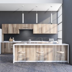Lampa wisząca Dani Biały / Chrom 1xGU10 Lampa wisząca Dani Biały / Chrom 1xGU10