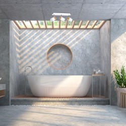 Ceiling lamp Joker 3xGU10 White/Wood