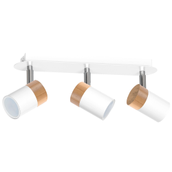 Ceiling lamp Joker 3xGU10 White/Wood