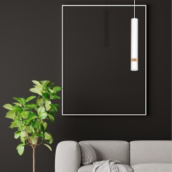 Hanging Lamp Joker White / Wood 1xGU10