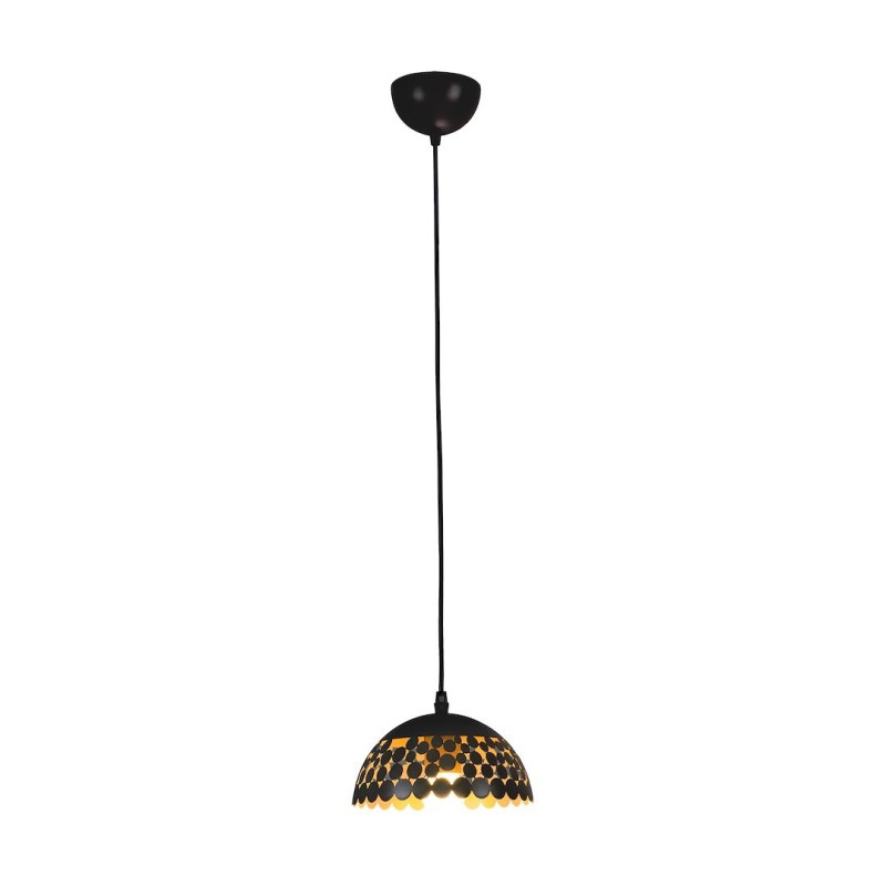 Hanging lamp LISA BLACK 1xE27