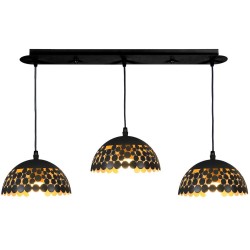 Lampa wisząca LISA BLACK 3xE27 Lampa wisząca LISA BLACK 3xE27