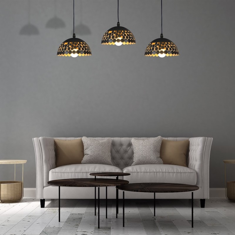 Lampa wisząca LISA BLACK 3xE27 Lampa wisząca LISA BLACK 3xE27