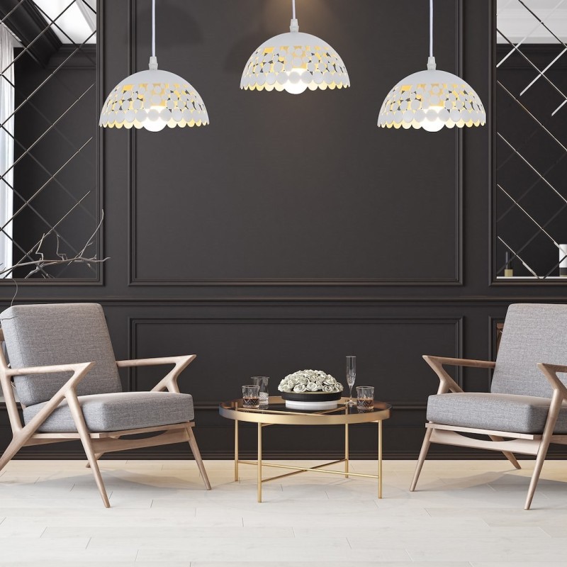 Lampa wisząca Lisa Biały 3xE27 Lampa wisząca Lisa Biały 3xE27