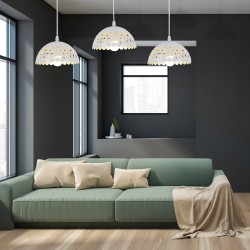 Lampa wisząca Lisa Biały 3xE27 Lampa wisząca Lisa Biały 3xE27