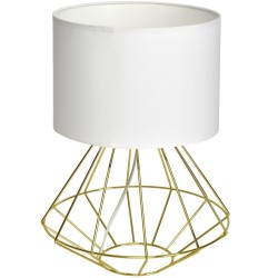 Lampa stojąca LUPO WITE/GOLD 1xE27 Lampa stojąca LUPO WITE/GOLD 1xE27