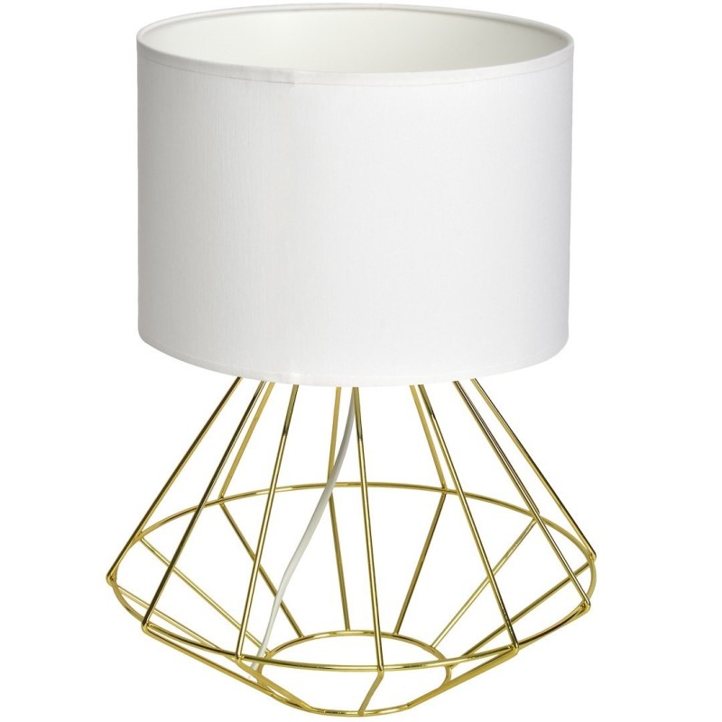 LUPO WHITE/GOLD Floor Lamp 1xE27 LUPO WHITE/GOLD Floor Lamp 1xE27